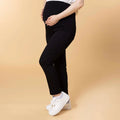 Baby Mom Women's Maternity Denim Jeans (S to 2XL) - Black