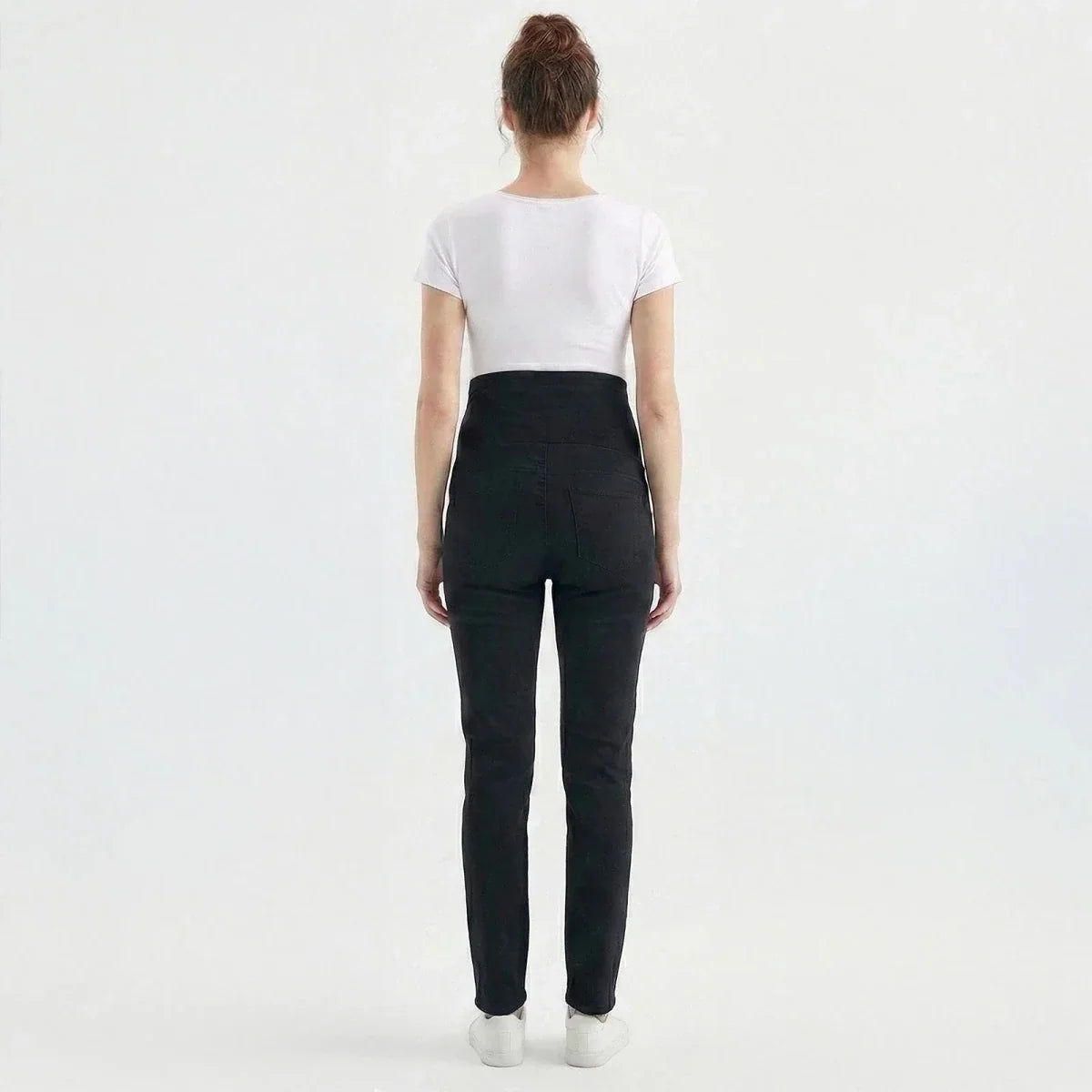 Baby Mom Women's Maternity Denim Jeans (S to 2XL) - Black