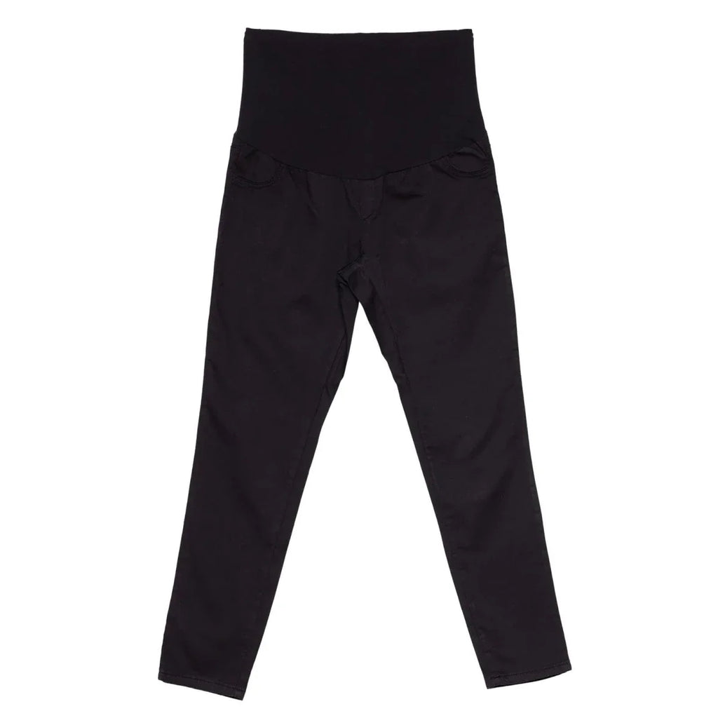 Baby Mom Women's Maternity Denim Jeans (S to 2XL) - Black