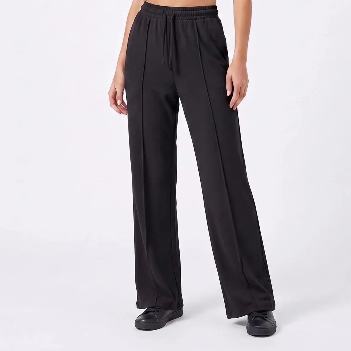 Baby Mom Women's Drawstring Maternity Modal Joggers (S to 2XL) - Black