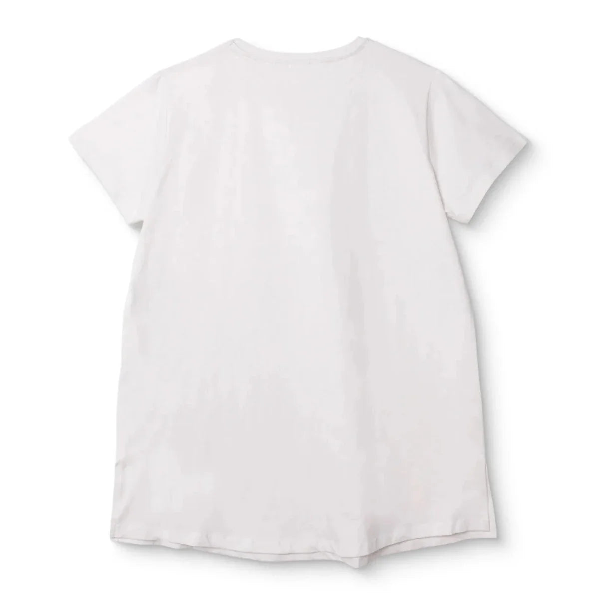 Baby Mom Plain Women's Maternity Short Sleeve T-Shirt (S to 2XL) - White