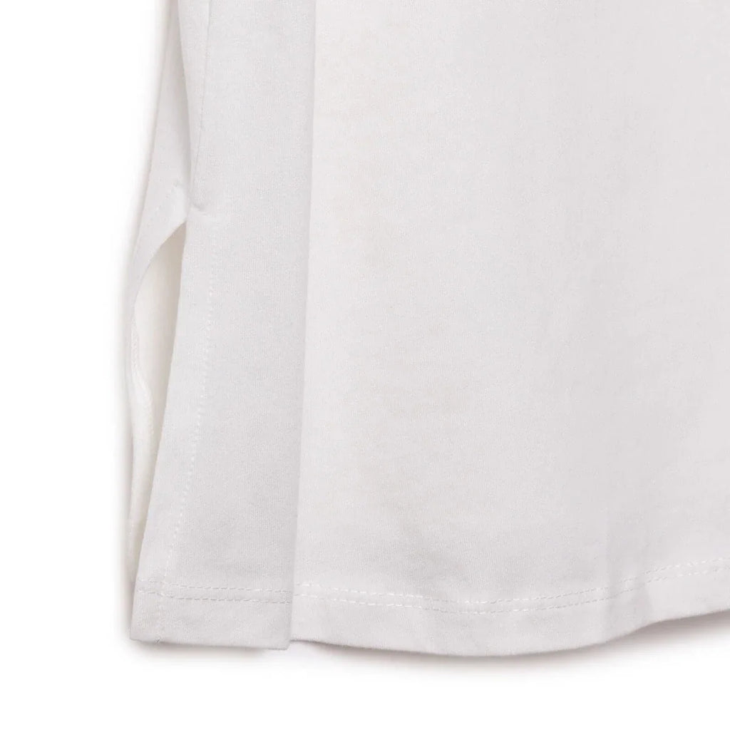 Baby Mom Plain Women's Maternity Short Sleeve T-Shirt (S to 2XL) - White