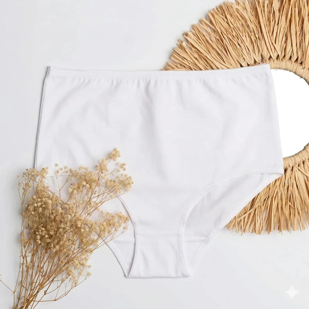 Baby Mom Women's Maternity Briefs (M to 2XL) - Ecru