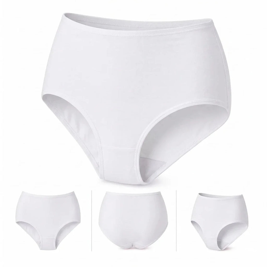 Baby Mom Women's Maternity Briefs (M to 2XL) - Ecru