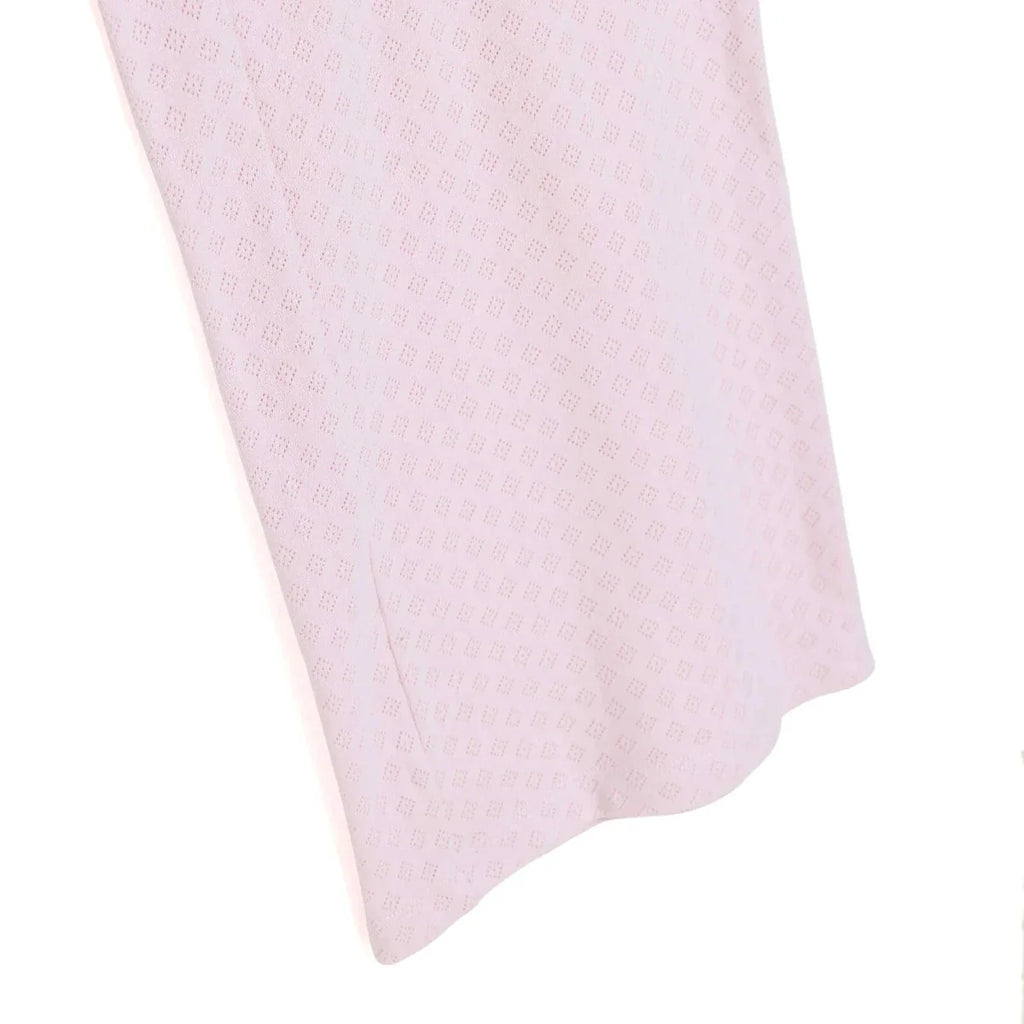 Baby Mom Women's Crew Neck Button Front Pyjama Set (S to 2XL) - Pink