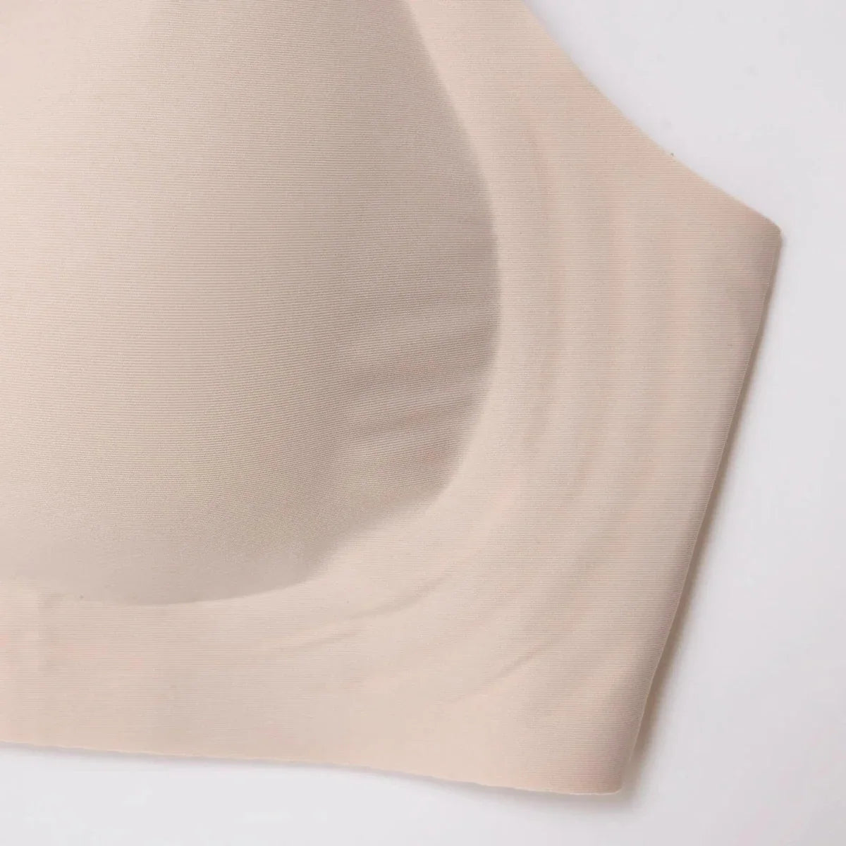 Baby Mom Women's Seamless V-Neck Non-Padded Nursing Bra - Nude