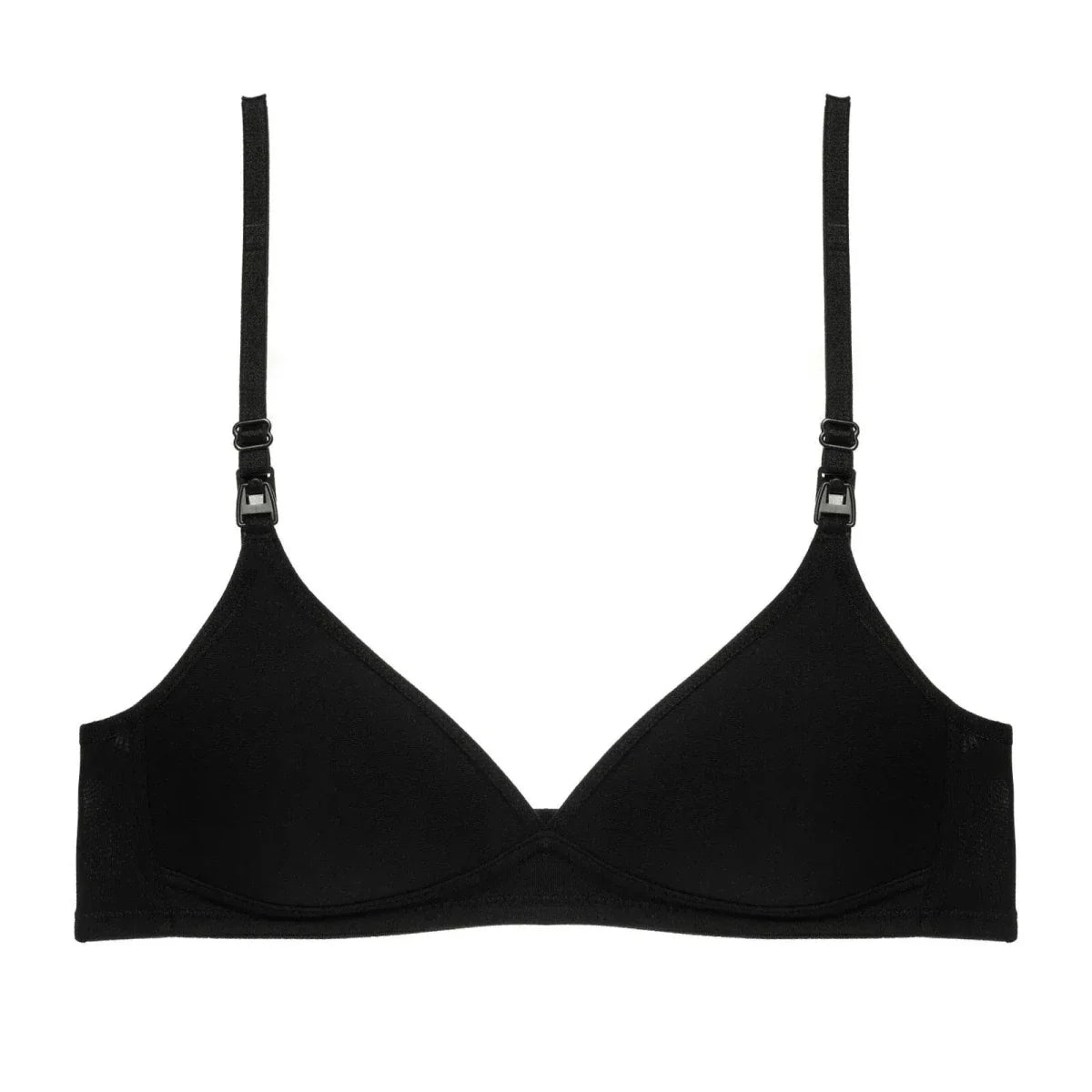 Baby Mom Women's Strappy Padded Nursing Bra - Black
