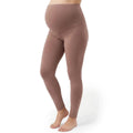 Baby Mom Women's Maternity Jersey Leggings (S to 2XL) - Light Brown
