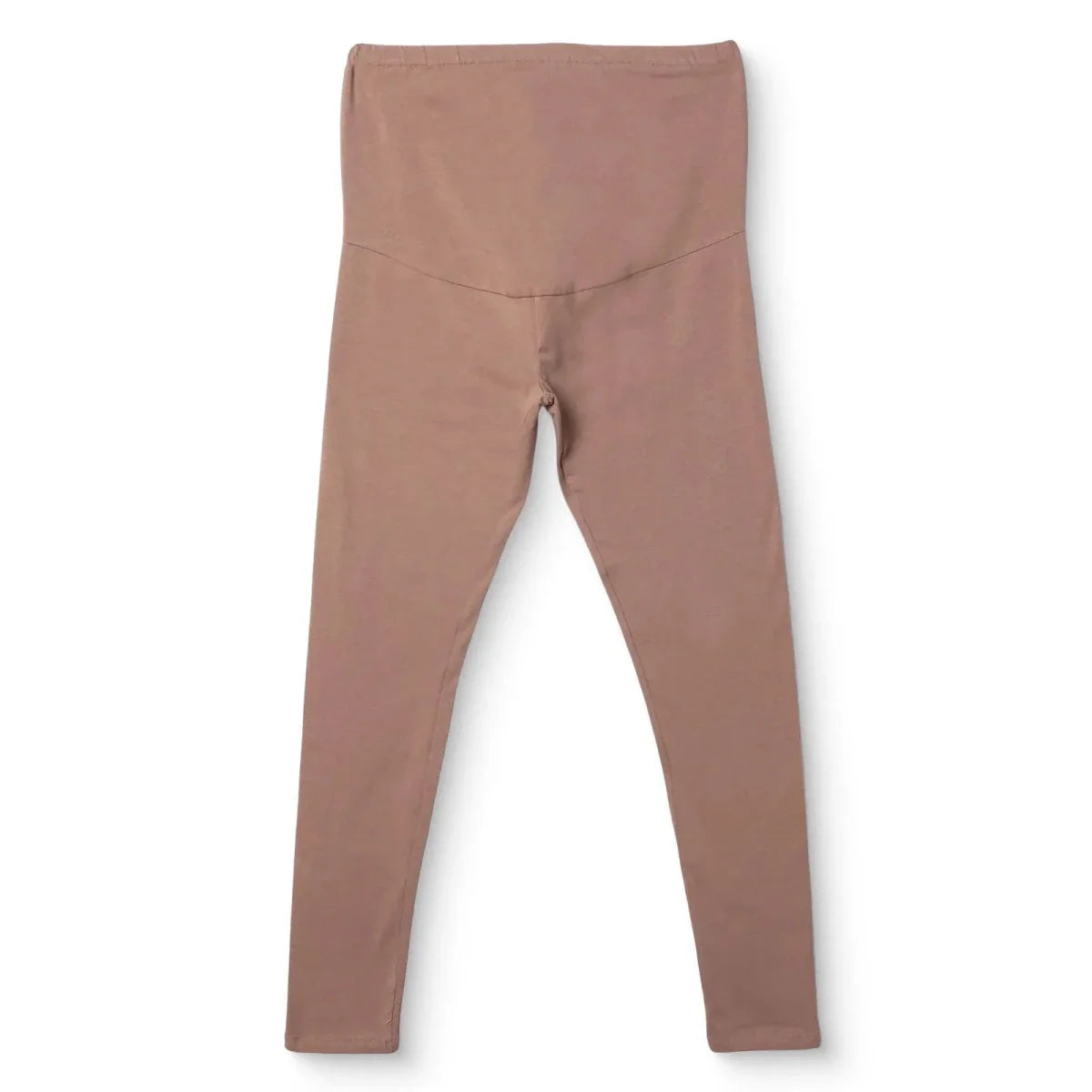 Baby Mom Women's Maternity Jersey Leggings (S to 2XL) - Light Brown