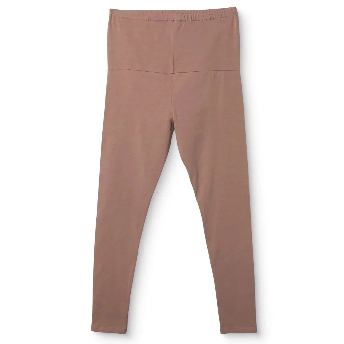 Baby Mom Women's Maternity Jersey Leggings (S to 2XL) - Light Brown