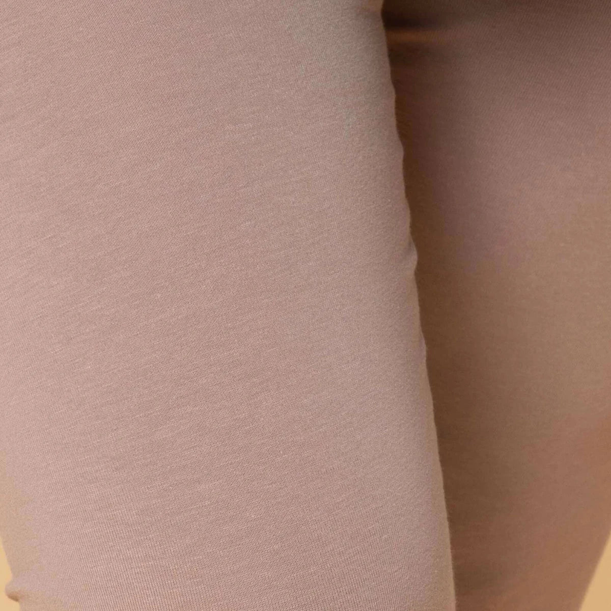Baby Mom Women's Maternity Jersey Leggings (S to 2XL) - Light Brown