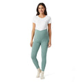 Baby Mom Women's Maternity Jersey Leggings (S to 2XL) - Green