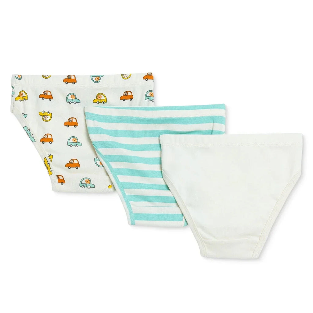HelloBaby 3 Pack Space Print Baby Briefs (12 Months to 4-5 Years) - Beige Printed