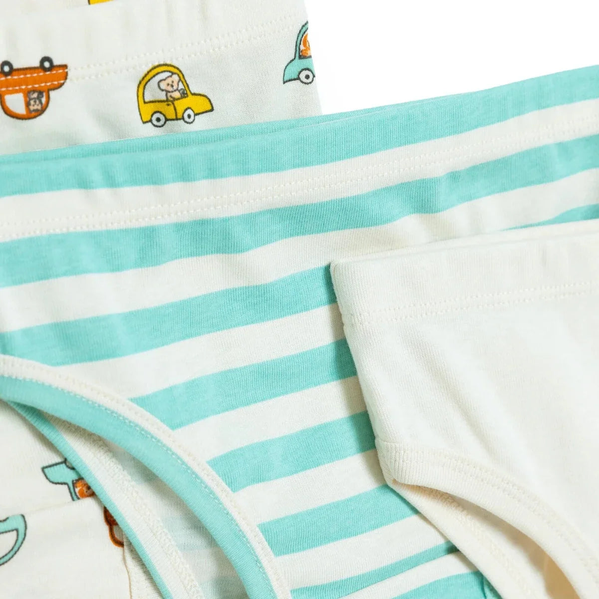 HelloBaby 3 Pack Space Print Baby Briefs (12 Months to 4-5 Years) - Beige Printed