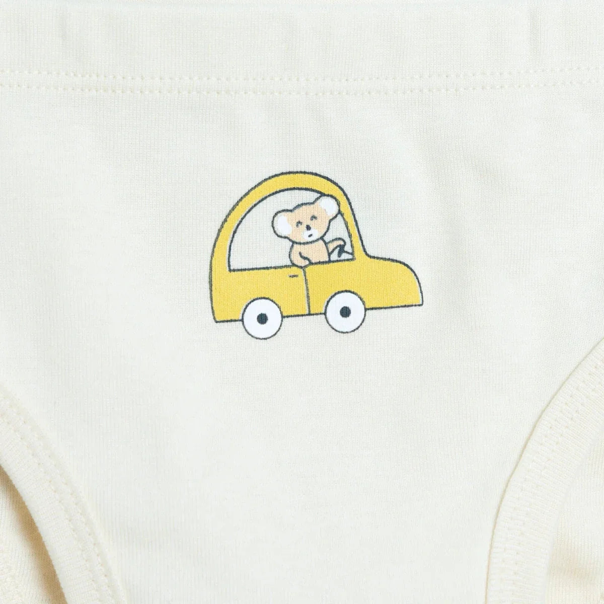 HelloBaby 3 Pack Space Print Baby Briefs (12 Months to 4-5 Years) - Beige Printed