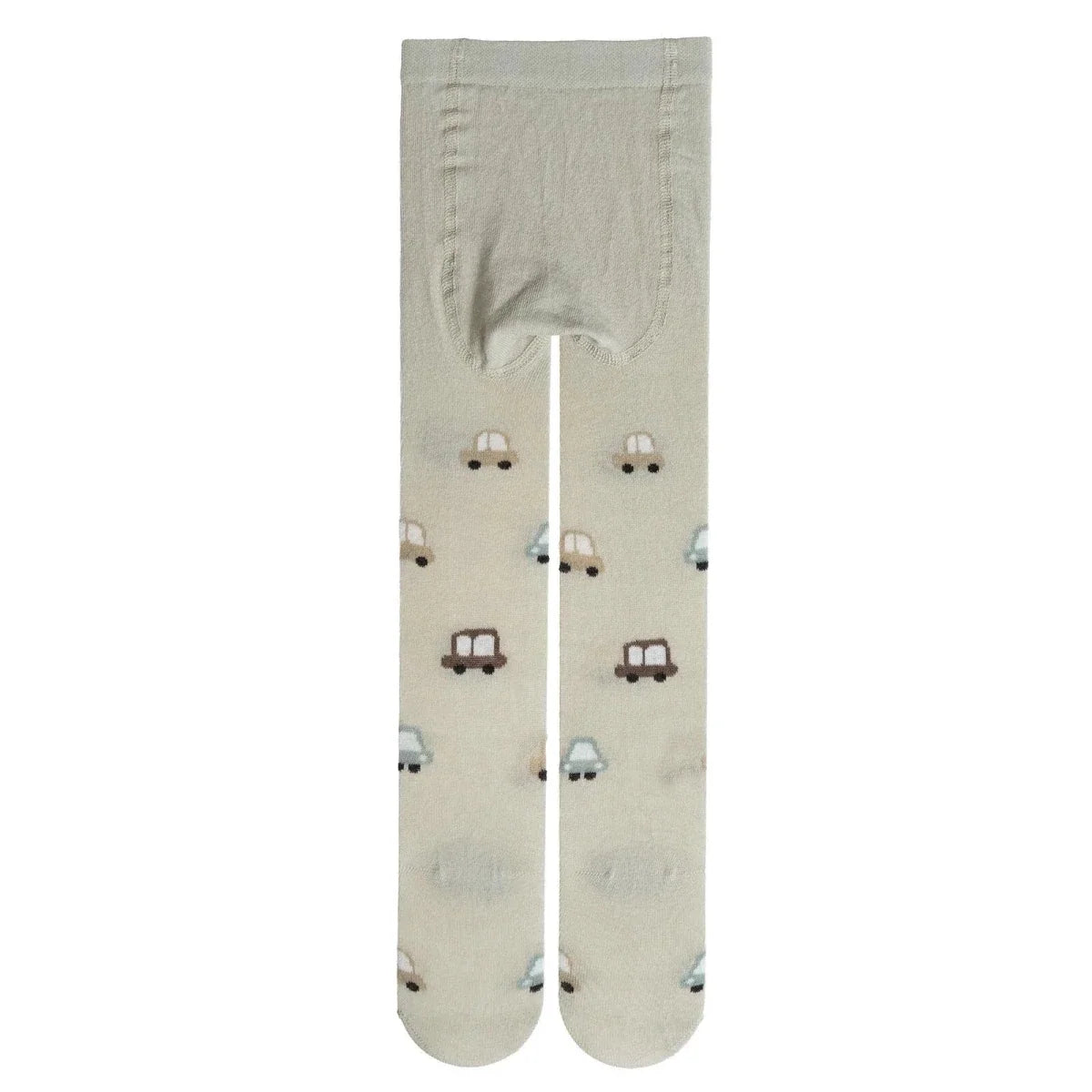 HelloBaby Car Print Baby Tights (6-12 Months to 4-5 Years) - Beige Printed
