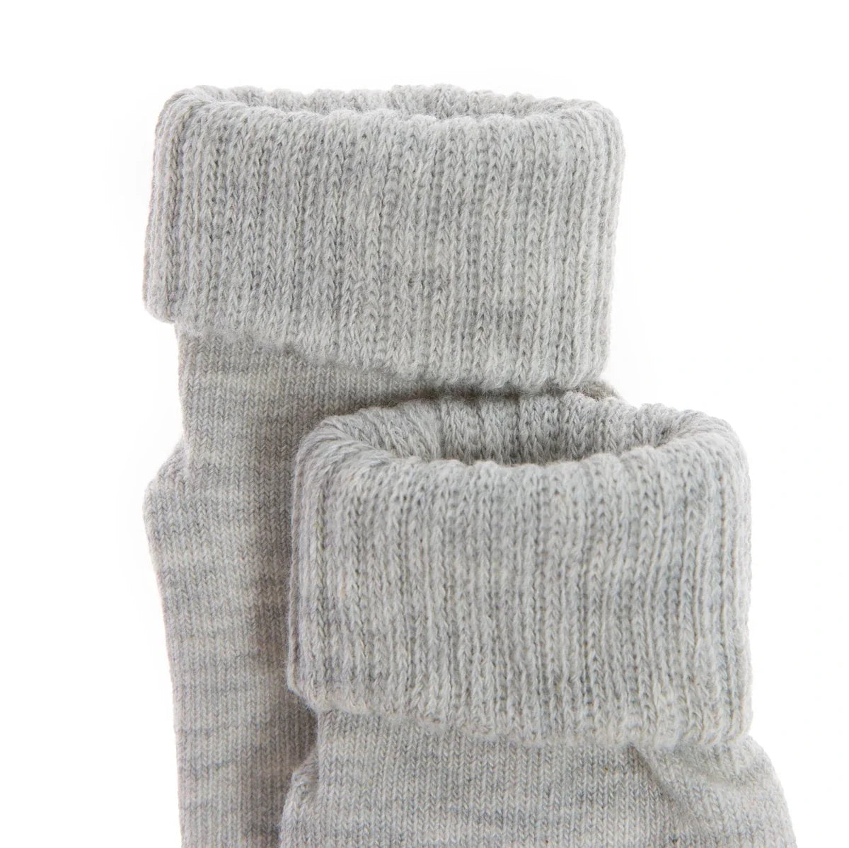 HelloBaby 3 Pack Roll-Top Baby Socks (Newborn to 12-24 Months) - Black