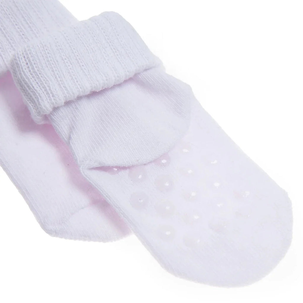 HelloBaby 3 Pack Roll-Top Baby Socks (Newborn to 12-24 Months) - Black