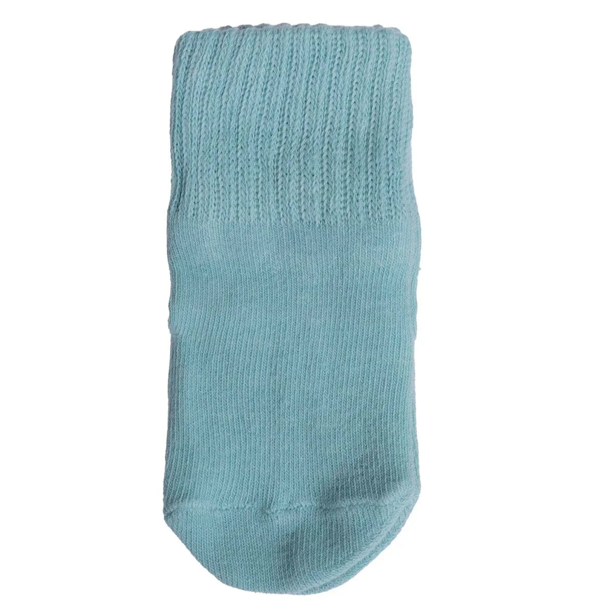HelloBaby Abstract Print 3 Pack Roll-Top Baby Socks (Newborn to 12-24 Months) - Ecru