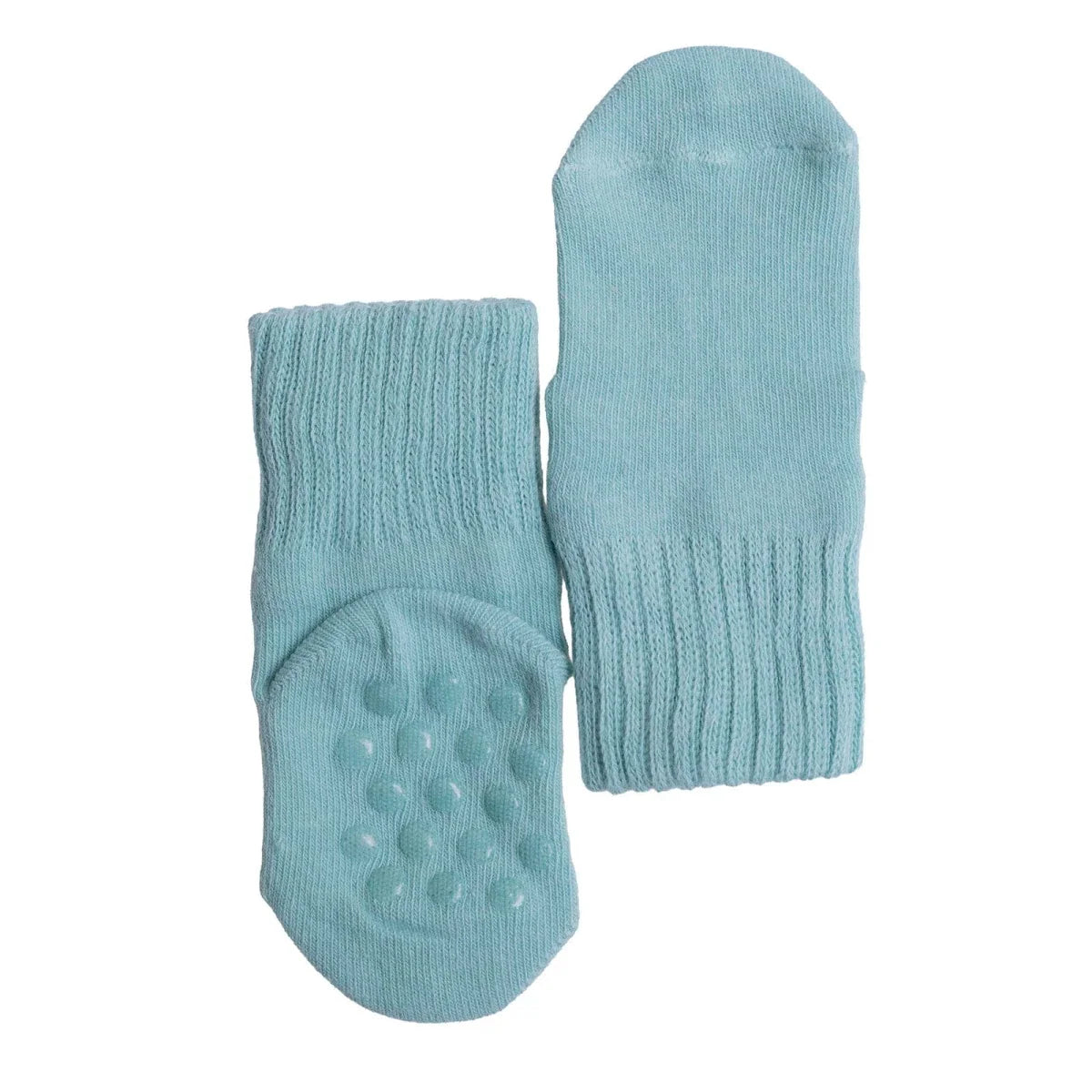 HelloBaby Abstract Print 3 Pack Roll-Top Baby Socks (Newborn to 12-24 Months) - Ecru