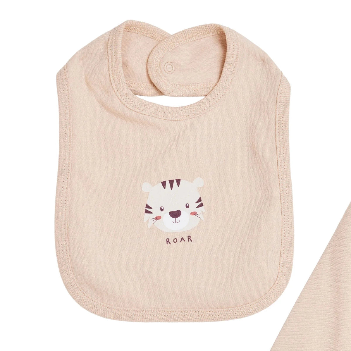 HelloBaby 5 Piece Lion Print Baby Hospital Bag Set (Newborn) - Ecru