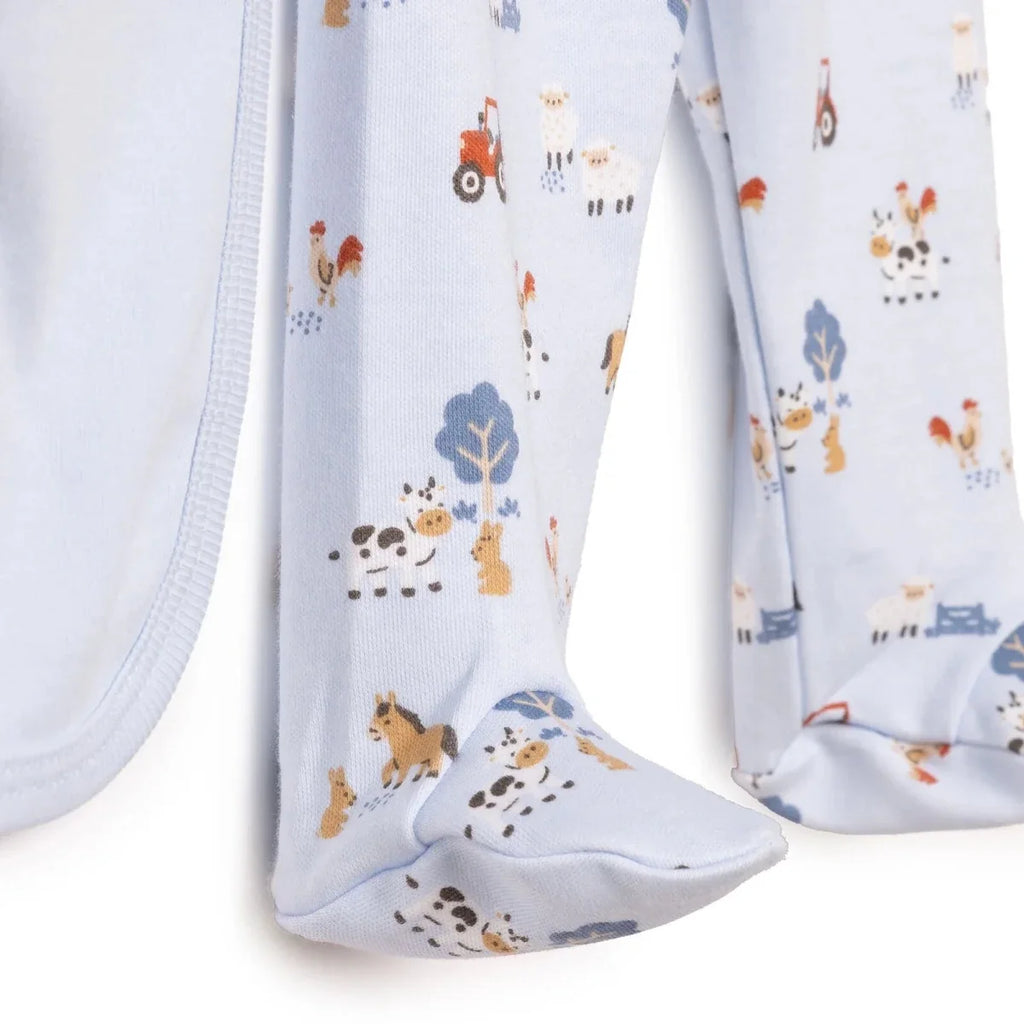 HelloBaby 5 Piece Car Print Baby Hospital Bag Set (Newborn) - Blue