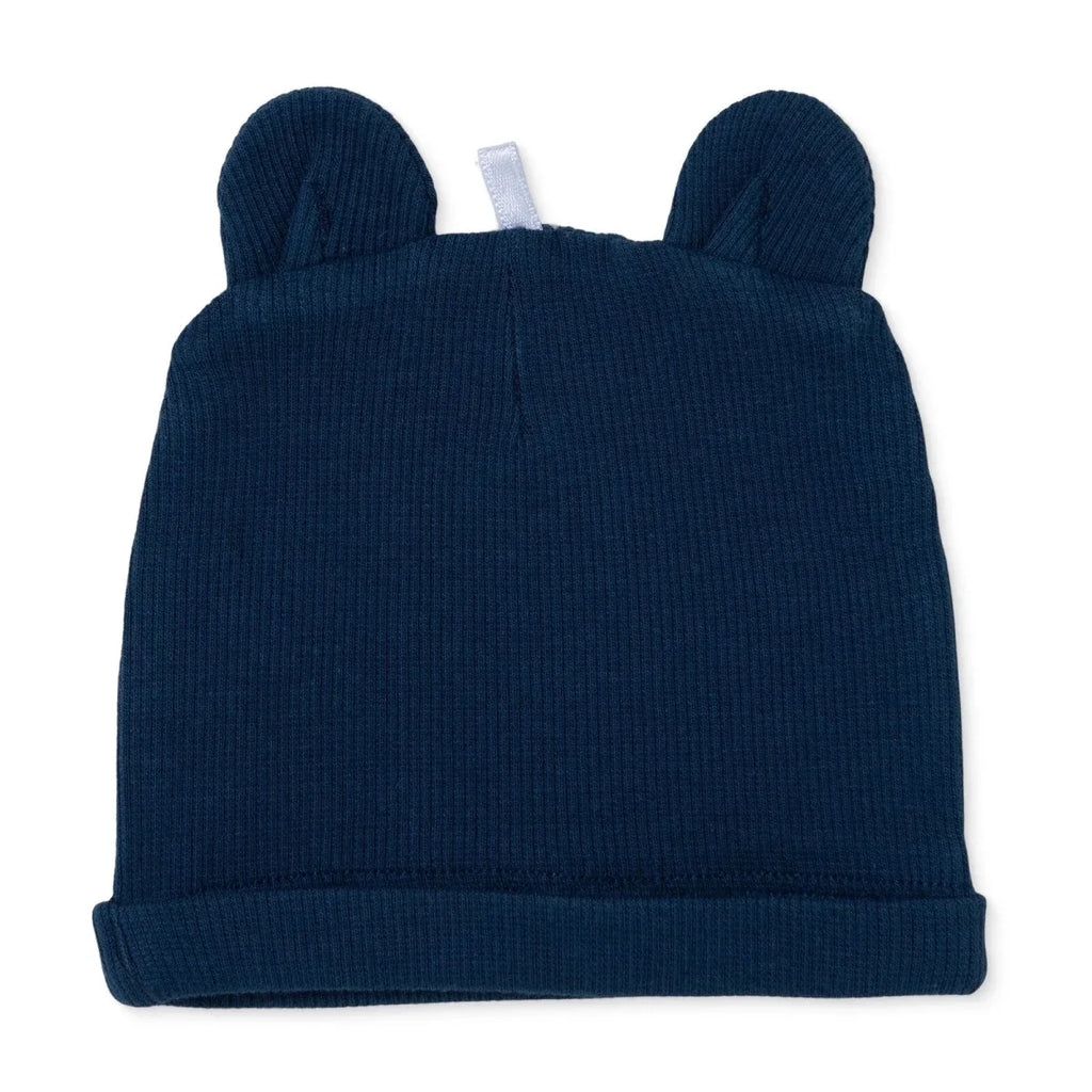 HelloBaby Ribbed Baby Hat (Newborn) - Navy Blue
