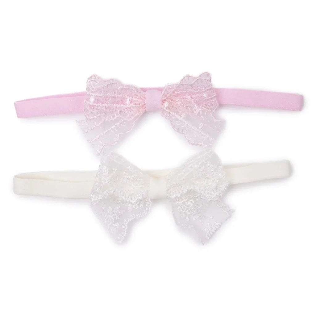 HelloBaby Tulle Baby Headband (One Size) - Pink