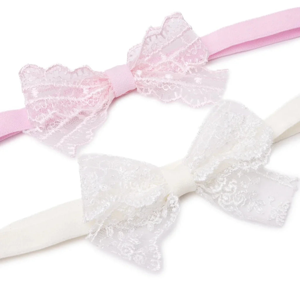 HelloBaby Tulle Baby Headband (One Size) - Pink