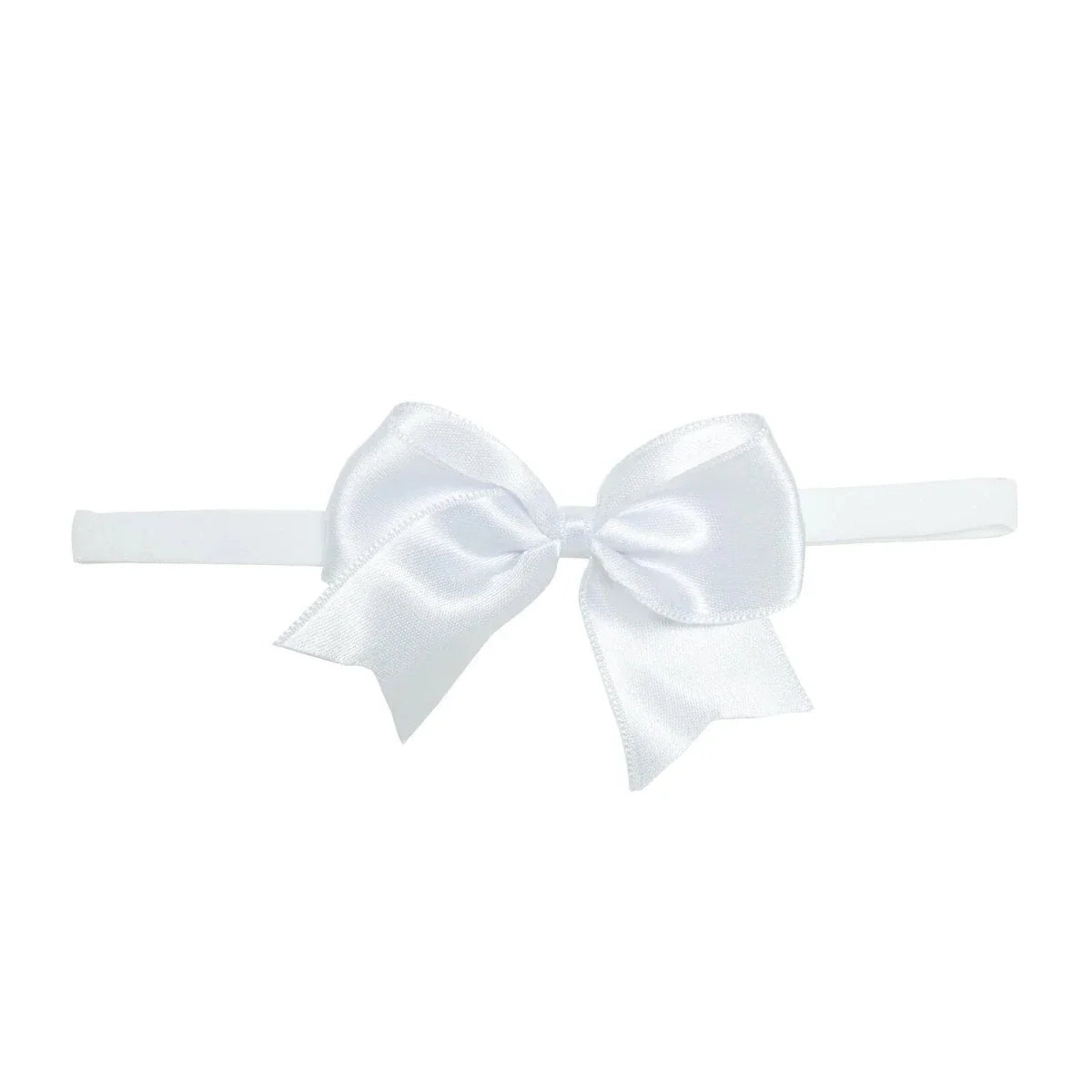 HelloBaby Tulle Baby Headband (One Size) - Ecru