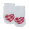 HelloBaby Heart Print Animal Novelty Baby Socks (Newborn to 12 Months) - Bronze