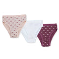 HelloBaby 3 Pack Bow Print Baby Briefs (12 Months to 4-5 Years) - Ecru Printed