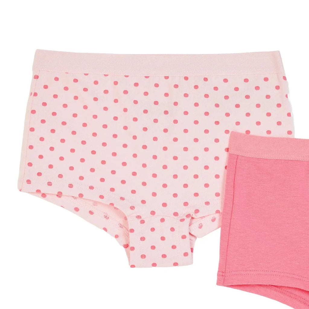 HelloBaby 3 Pack Heart Print Baby Boxer Shorts (12 Months to 4-5 Years) - Red