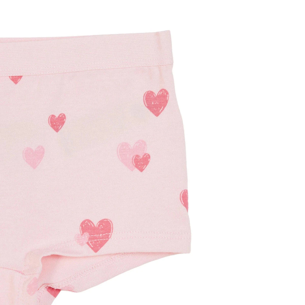 HelloBaby 3 Pack Heart Print Baby Boxer Shorts (12 Months to 4-5 Years) - Red