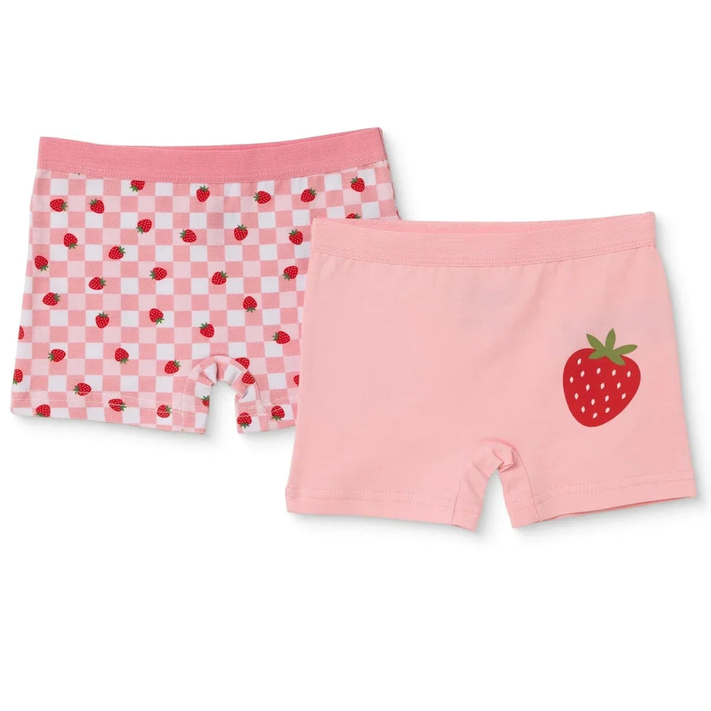 HelloBaby 2 Pack Strawberry Print Baby Boxer Shorts (12 Months to 4-5 Years) - Pink