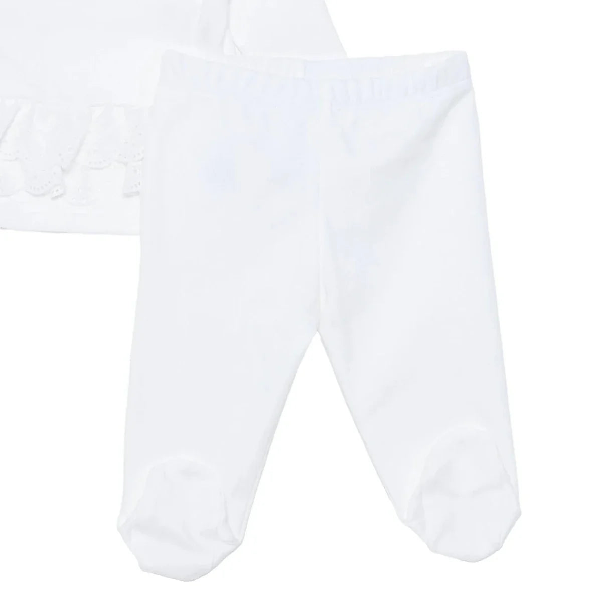 HelloBaby 5 Piece Ceremony Baby Outfit Set (Newborn) - Ecru
