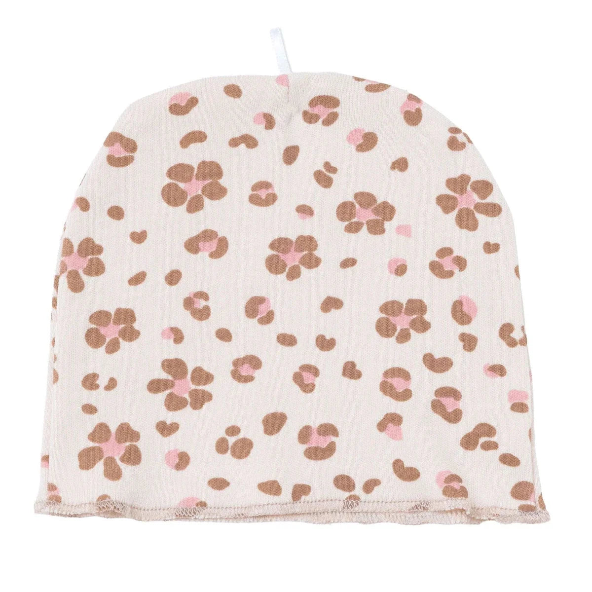 HelloBaby 5 Piece Crew Neck Animal Print Boxed Baby Hospital Bag Set (Newborn) - Ecru