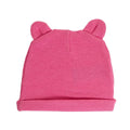 HelloBaby Ribbed Baby Hat (Newborn) - Dark Pink