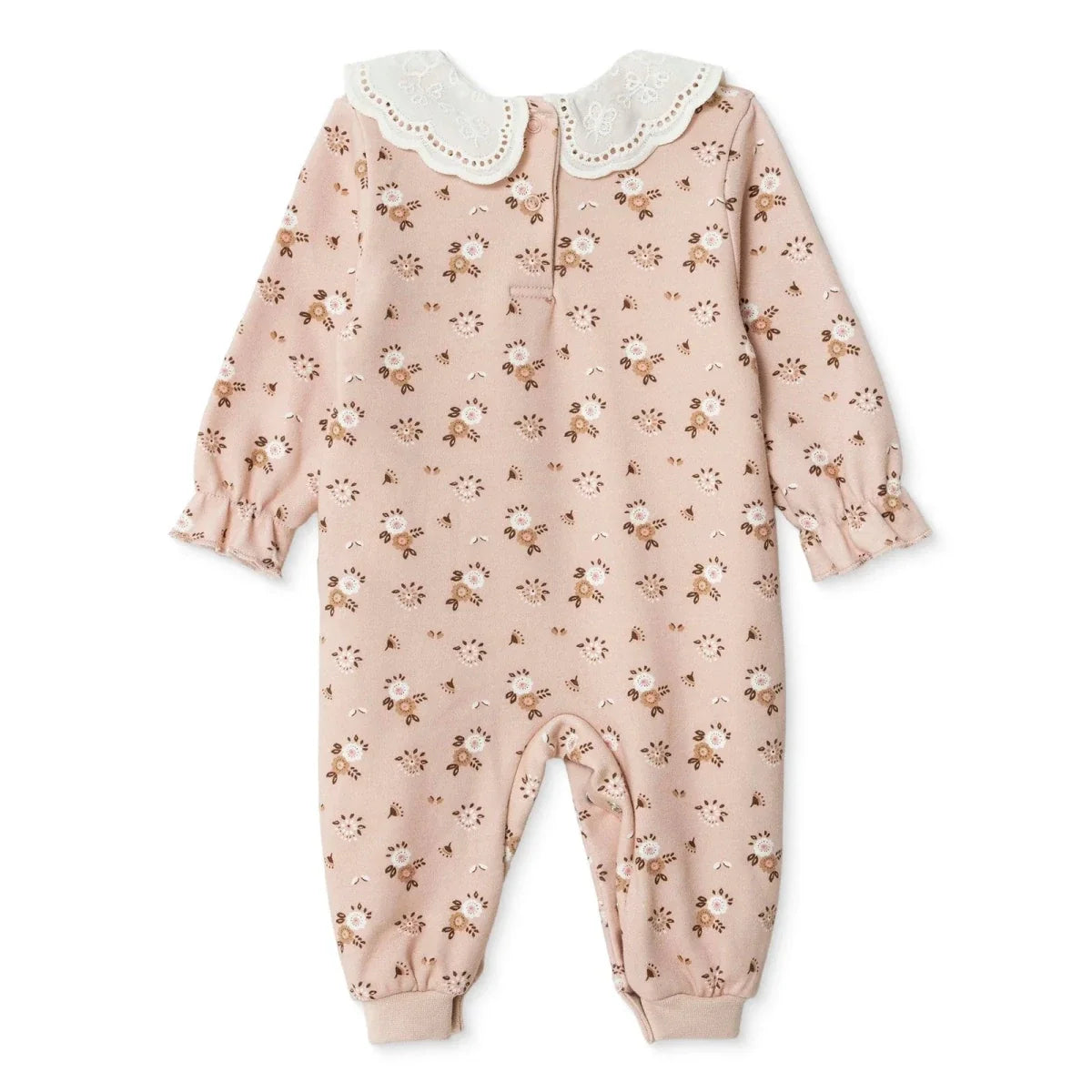 HelloBaby Floral Print Footless Baby Sleepsuit (Newborn to 6-9 Months) - Pink