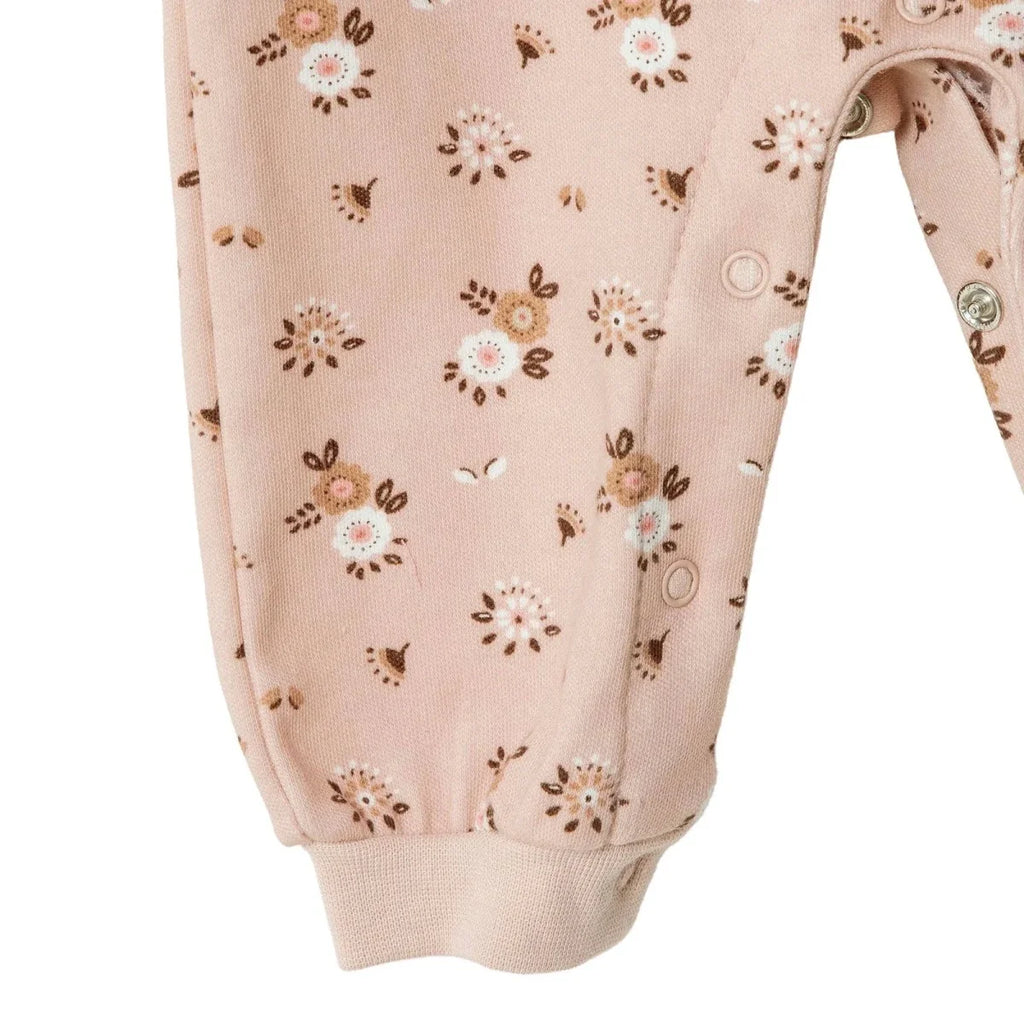 HelloBaby Floral Print Footless Baby Sleepsuit (Newborn to 6-9 Months) - Pink