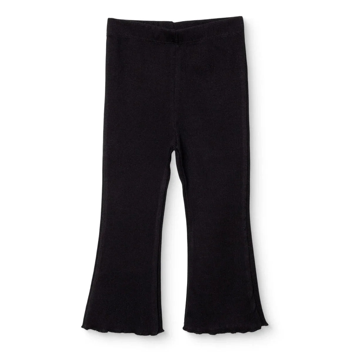 HelloBaby Ribbed Baby Leggings (3-6 Months to 4-5 Years) - Black