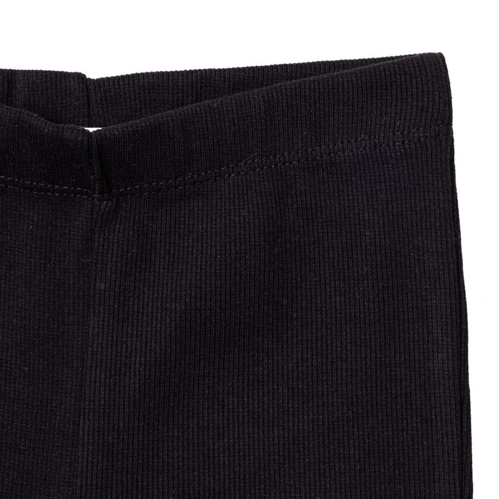 HelloBaby Ribbed Baby Leggings (3-6 Months to 4-5 Years) - Black