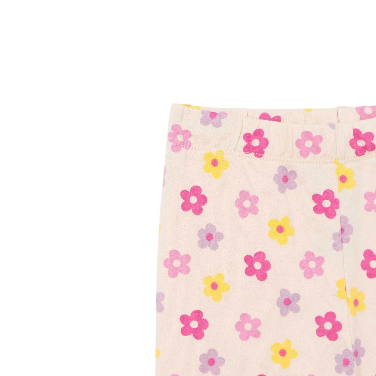 HelloBaby Single Jersey Baby Leggings (3-6 Months to 4-5 Years) - Ecru Printed