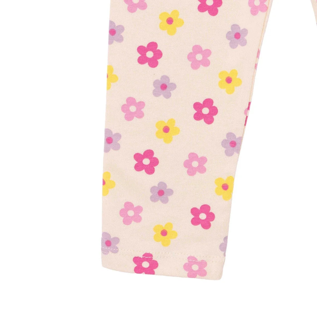 HelloBaby Single Jersey Baby Leggings (3-6 Months to 4-5 Years) - Ecru Printed