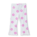 HelloBaby Floral Print Ribbed Baby Leggings (3-6 Months to 4-5 Years) - Ecru Printed