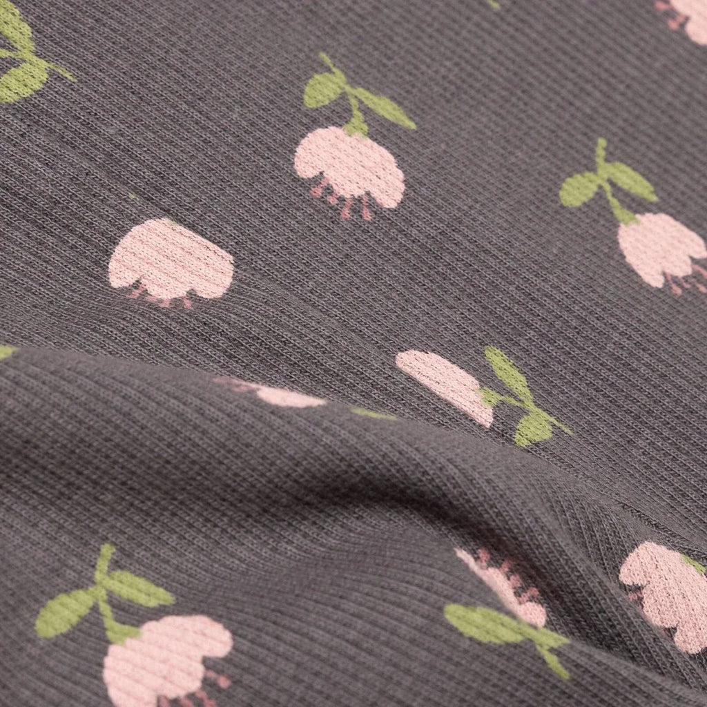 HelloBaby Ribbed Baby Leggings (6-9 Months to 4-5 Years) - Grey Printed