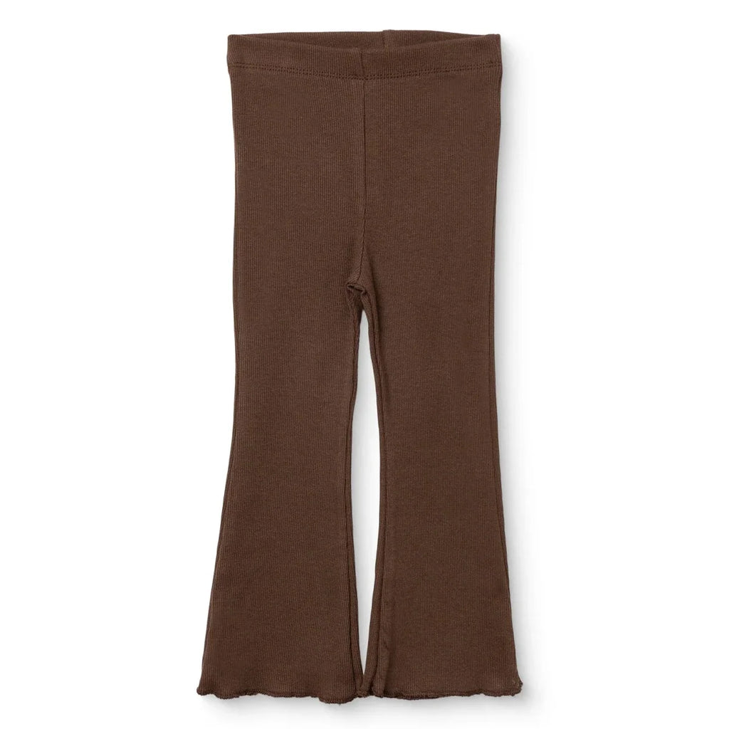 HelloBaby Ribbed Baby Leggings (6-9 Months to 4-5 Years) - Brown