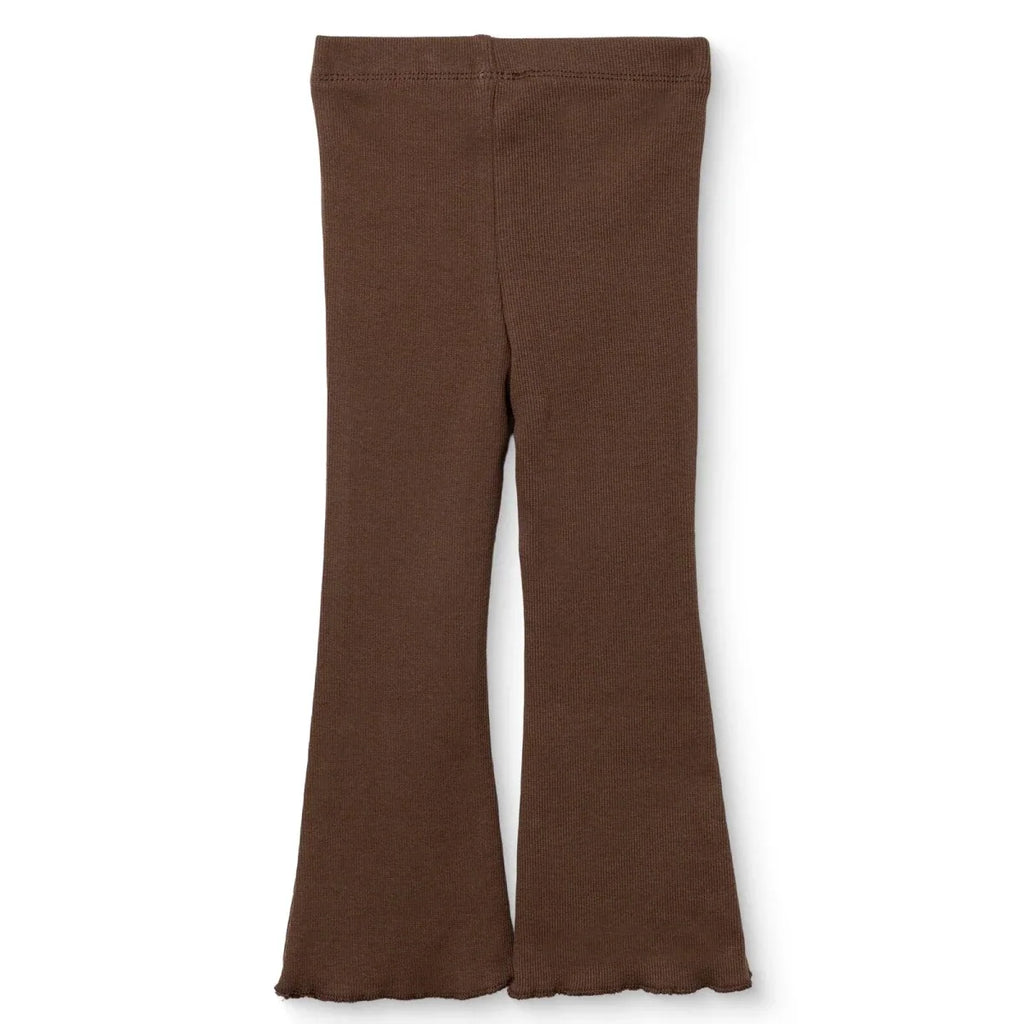 HelloBaby Ribbed Baby Leggings (6-9 Months to 4-5 Years) - Brown
