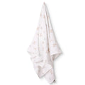 Little Dreams Animal Print Muslin Baby Blanket (100 x 110 cm) - White
