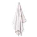 Little Dreams Bunny Print Muslin Baby Blanket (100 x 110 cm) - White